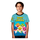 Camisetas Baby Shark De Moda Niños / Adultos 
