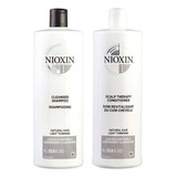 Set Champú Y Acondicionador Nioxin 33.8 Onzas System 1