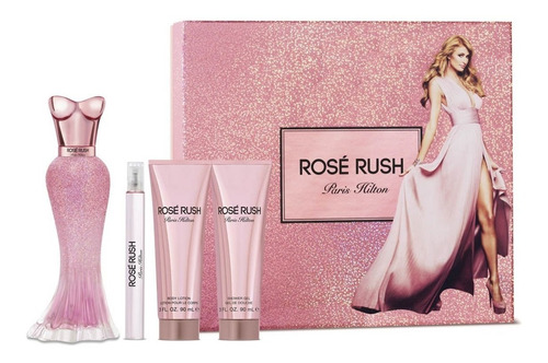Estuche Paris Hilton Rosé Rush Para Dam - mL a $622