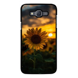 Funda Protector Rudo Para Samsung Galaxy Girasol Flores 