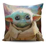 Funda Cojin Decorativo Tayrona Store Star Wars Yoda 001