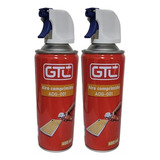 Aire Comprimido Aerosol 400 Ml Para Limpiar Pc X2 Once