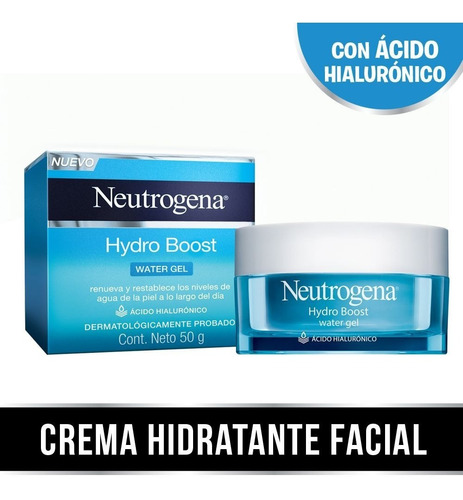 Neutrogena Hydro Boost Water Gel Facial Acido Hialuronico