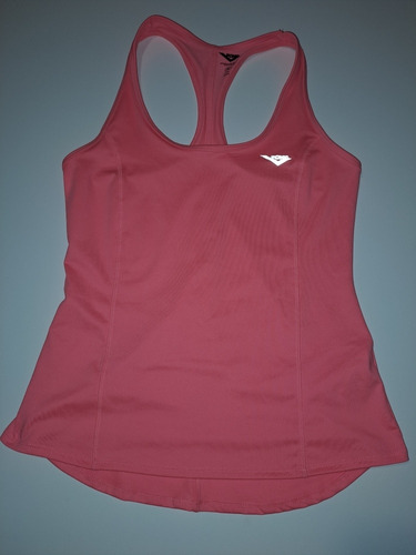 Musculosa Pony Mujer Entrenamiento Coral Talle M.