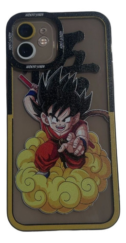 Funda Para iPhone Dragon Ball Goku Nube