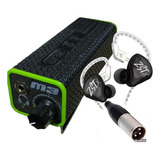 M3 Monitor In Ear Tipo Behringer + Auricular Kz +ficha Canon