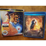 La Bella Y La Bestia 4k Bluray Animada Y Blu Ray Live Action