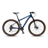Bicicleta Aro 29 Colli Landscape Q17 Shimano Alumínio Azul Tamanho Do Quadro 17