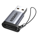 Adaptador Usb 3.2 A Usb Tipo C Datos 5 Gbps Convertidor Otg