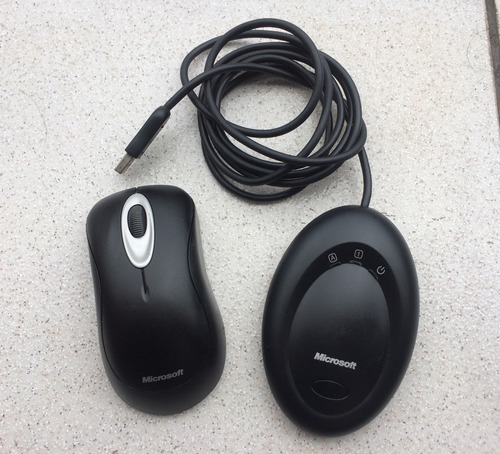 Mouse Wireless Microsoft 2000 Com Adaptador