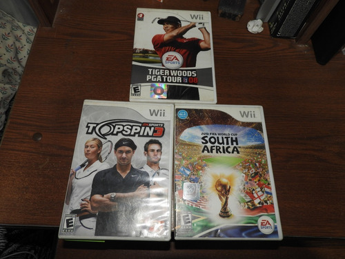 Lote De Juegos De Deportes. Nintendo Wii