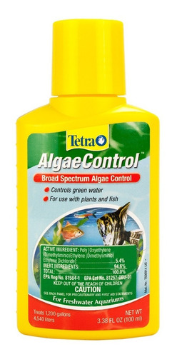 Algae Control 100ml Tetra Acond Anti Algas Para Acuario 