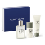 Set Armani Acqua Di Gio Edt 100 Ml (ver Obsequios) Orig -