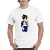 Camisa De Hombre  Moderno Estilo Dragon Ball Vegeta 