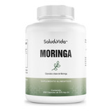 Salud&vida Mx Moringa Oleifera 1500mg Por Porción (3 Cápsulas) | 200 Cápsulas De Fácil Absorción | 100% Natural  | Sin Gluten Y Sin Omg