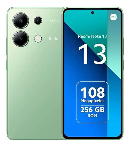 Telefone Celular Xiaomi Redmi Note 13 256gb 8gb Ram  Novo