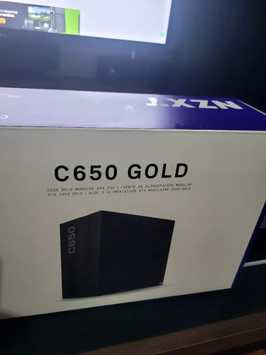 Fonte Atx - 650w - Nzxt C650 - 80 Plus Gold Full Modular