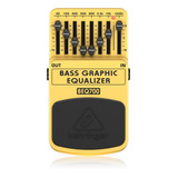 Pedal Para Bajo Behringer Beq700 Equalizador 7 Bandas