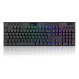 Teclado Mecânico Redragon Horus Switch Marrom Usb - K619-rgb