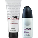 Jafra Kit Men Dynamics Gel Limpiador + Antitranspirante 