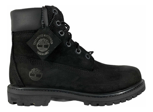 Botas Timberland 6in Premium Negro Mujer 8658a Look Trendy