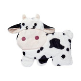 Almohadilla Térmica De Peluche De Vaca, Peluche De Ani...