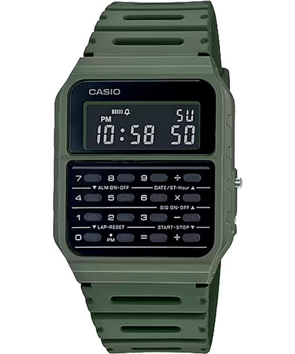 Relógio Casio Vintage Calculadora Ca-53wf-3bdf