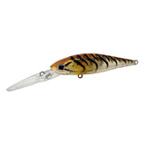 Isca Artificial Yara Deep Shad Meia Água 6,5cm 6,2g Cor 58 - Tigrada Transparente