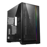 Gabinete Lian Li Pc-o11d Xl Rog Full Tower Rgb Vidro Pc-011 Cor Preto