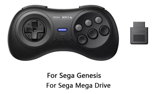 Controle Joystick Sem Fio Sega Genesis Mega Drive 