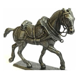 Miniatura Soldado Cavalo Chumbo França Antigo Cavaleiro