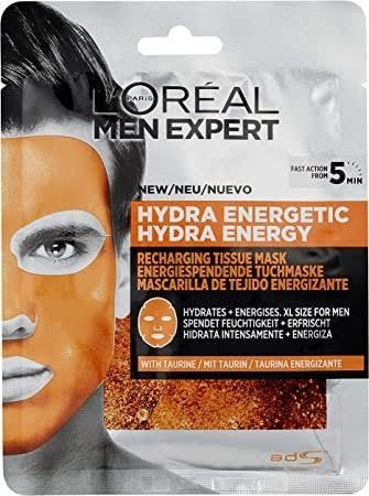 L'oreal Mascarilla En Tela Energiza Piel Cansada Men Expert