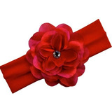 Baby Girls Flower Headband With Blooming Rose By Funny Girl 