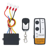 A Kit De Control Inalámbrico Universal Winch Remote Dc12v