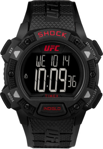 Reloj Timex Ufc Core Shock Para Hombre De 45 Mm - Esfera Con
