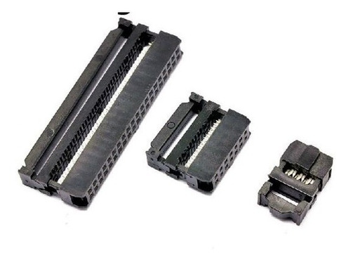 Conector Negro Idc P20 Hembra Cable Pack 5 Unidades Arduino