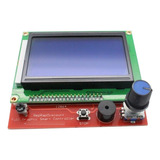 Display Com Leitor Sd Para Lcd 128x64 Impressora 3d Reprap 