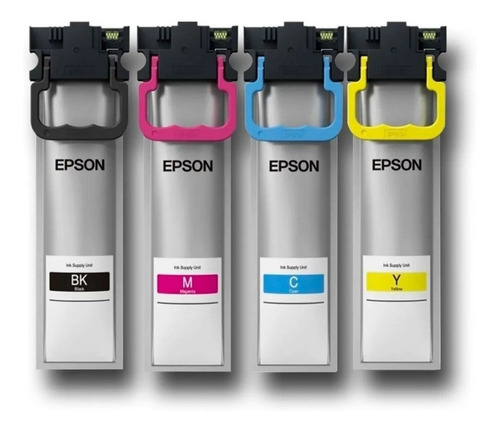 Pack 4 Tintas Epson T941  Para C5290/wf-c5790