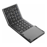 Teclado Dobrável Do Bolso, Portátil, Touchpad