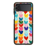 Casetify Impact Funda Para Samsung Galaxy Z Flip 3 Corazones