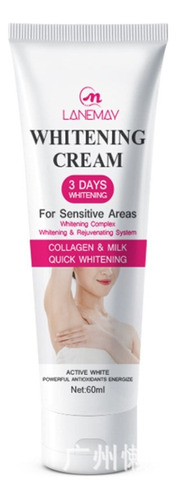 Creme Clareador Corporal Instantâneo Para Áreas Íntimas E