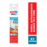 Tesa Moll Standard Perfil Autoadhesivo Para Puerta Blanco 1m X 12mm