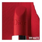 Batom Dior Color Couture Rouge Dior Cor 999 Matte Fosco