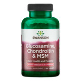 Suplemento Glucosamina Condroitina E Msm Swanson 120 Tablets