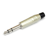 Plug P10 Stereo Amphenol - 10 Unidades