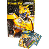 Transformers Bumblebee Para Colorear, Libro De Actividades Y