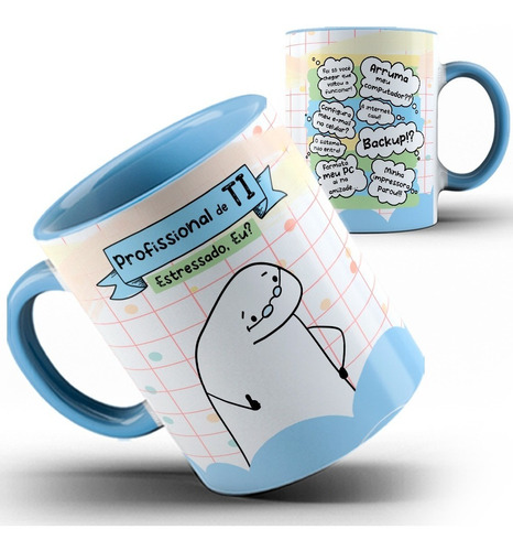 Caneca Color Profissional Ti Flork Tecnologia Da Informação 