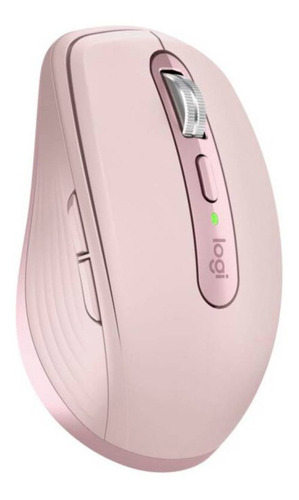 Mouse Logitech Mx Anywhere 3 Inalámbrico Bluetooth Rosa