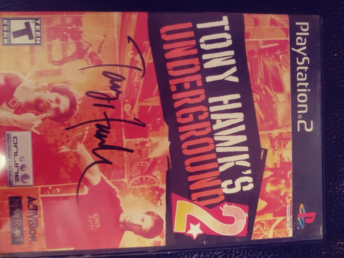 Tony Hawk Underground 2 Autografiado