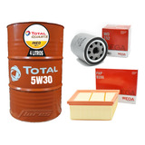 Cambio Aceite Total 5w30 4l + Filtros Ford Fiesta Kinetic